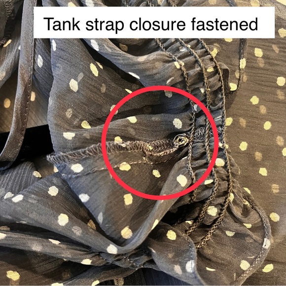 REBECCCA TAYLOR GREY BLOUSE WITH WHITE POLKA DOTS - Picture 14 of 15